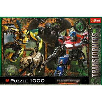 Trefl Transformers Rise of the Beast Jigsaw Puzzle - 1000pc: Creative Thinking, Pop Culture Theme, Cardboard