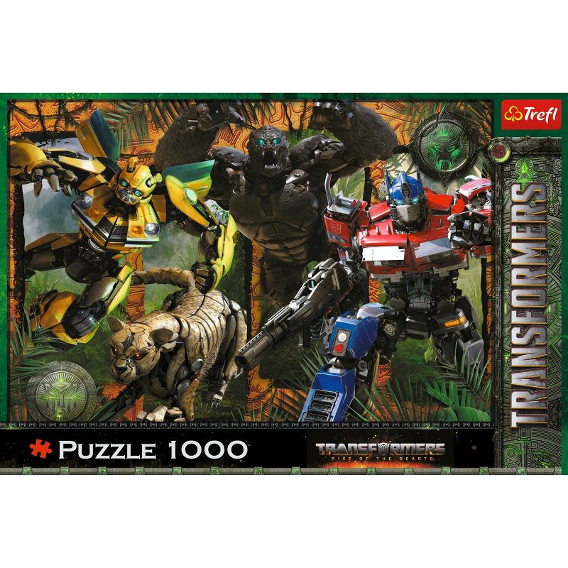 Trefl Transformers Rise of the Beast Jigsaw Puzzle - 1000pc: Creative Thinking, Pop Culture Theme, Cardboard, 1 of 4
