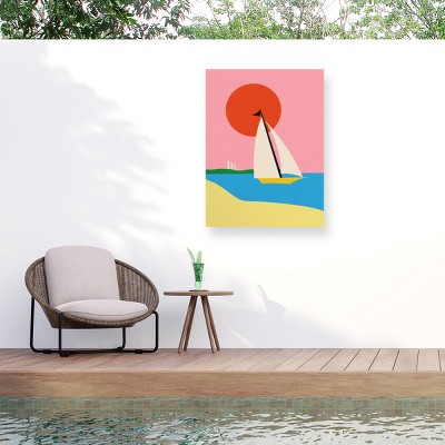 Trademark Fine Art - Rosi Feist  Baltic Sea Matted Framed Art