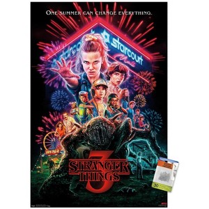 Trends International Netflix Stranger Things: Season 3 - One Sheet Unframed Wall Poster Prints - 1 of 4