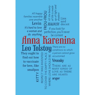 Anna Karenina - (Word Cloud Classics) by  Leo Tolstoy (Hardcover)