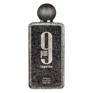 Afnan 9 PM Night Out Extrait de Parfum Spray — Unisex 3.4 oz (100