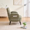 VASIP Modern 2-Seater Sofa with Storage Pockets, Ultra-Comfortable Armrests & Pillows, Deep-Seat Compact Couch for Small Space,Khaki - 4 of 4