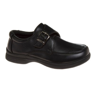 French Toast Boys Slip-on Comfort School Shoes with buckle detail