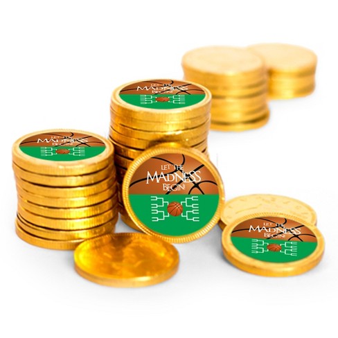 84ct Basketball Party Candy Favors Chocolate Coins Let The Madness