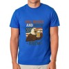 Men's Red White and Brew 4th of July America Adult T-Shirt - 2 of 4