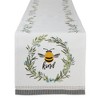Dii Bee Kind Reversible Embellished Table Runner 14X72 - 2 of 4