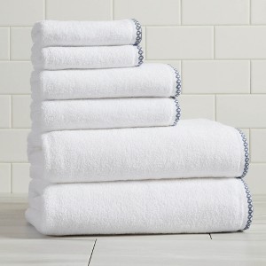 Boho Border Cotton Quick-Dry Towel Set - Great Bay Home - 1 of 4