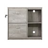 Saint Birch Elma File Cabinet, Washed Gray - 3 of 4