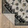 Oriental Weavers Keira KEI04 Blue / Grey Indoor Area Rug - 2'3" x 7'6" - 4 of 4