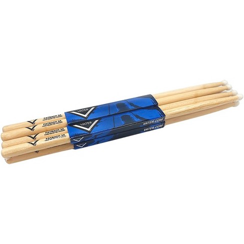 Vater Percussion 1A Drumsticks, Nylon Tip