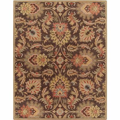 Hauteloom Chesterton 1028 Hand Tufted Brown Wool Rug