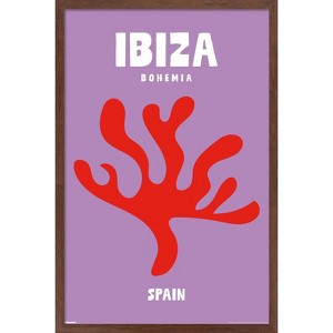 Trends International Reinders: Destinations - Destination Ibiza Framed Wall Poster Prints - 1 of 4
