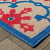 Oriental Weavers Cayman 190L9 Pink/Blue Indoor/Outdoor Area Rug - 3'10" x 5'5" - 2 of 3