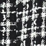 black white