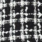 black white