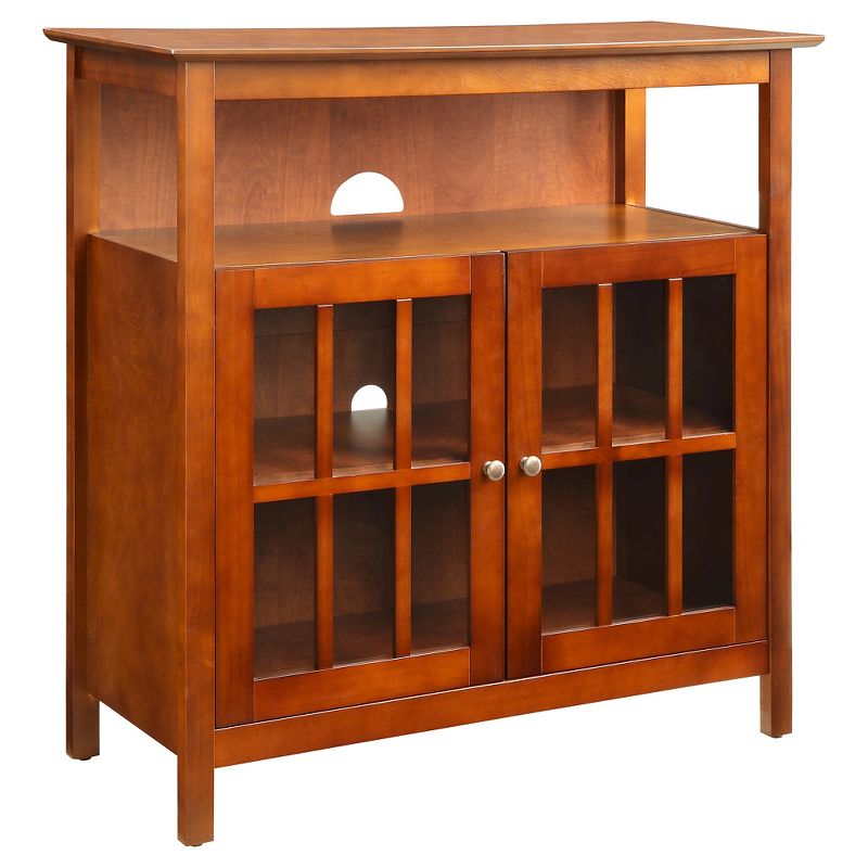 Big Sur Highboy TV Stand for TVs up to 42" with Storage Cabinets - Breighton Home, 1 of 5