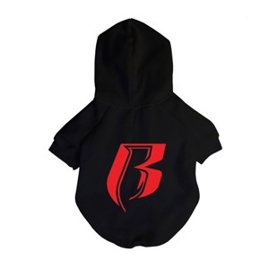 Fresh Pawz Ruff Ryders Logo Dog Hoodie - 1 of 3