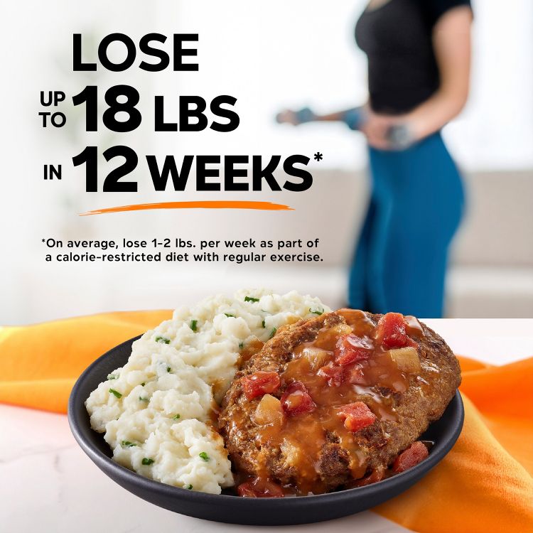 Lean Cuisine Signature Meatloaf with Mashed Potatoes High Protein Microwave Meal - 9.375oz, 4 of 7