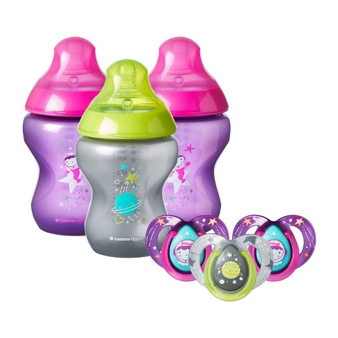 Tommee Tippee To Nature Boldly Go Bottle And Pacifier Set : Target