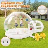 AMERLIFE 13FT Inflatabla Bubble Bounce House, Bubble House Inflatable Dome - 3 of 4