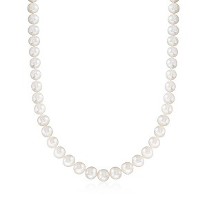 Ross-Simons 9.5-10.5mm Cultured Pearl Necklace With 14kt Yellow Gold - 1 of 4