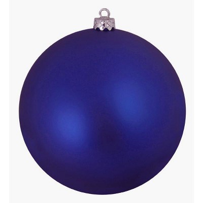 Northlight Shatterproof Matte Royal Blue Christmas Ball Ornament 8" (200mm)