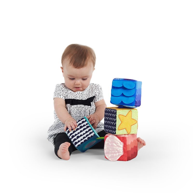 Baby Einstein Explore &#38; Discover Soft Blocks Toys - 4ct, 3 of 16