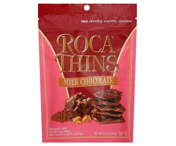 Roca Thins Milk Chocolate w/ Toffee 5.3 oz