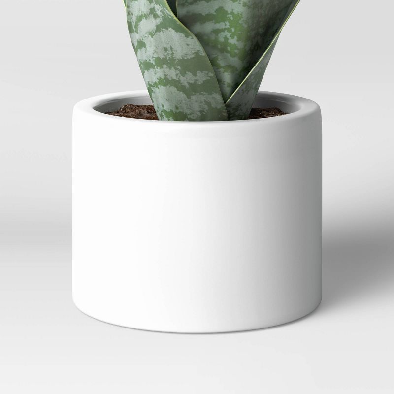 8&#34; x 5&#34; Artificial Snake Plant in Pot - Threshold&#8482;, 5 of 12