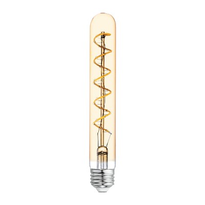 General Electric VintaT9 Spiral Amber LED Light Bulb White