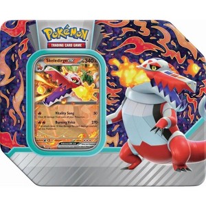 Pokemon TCG: Paldea Partners Skeledirge EX Tin - 5 Packs, Promos - 1 of 3
