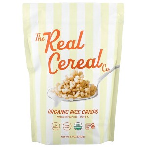 The Real Cereal Co, Organic Rice Crisps, 8.4 oz - 1 of 4