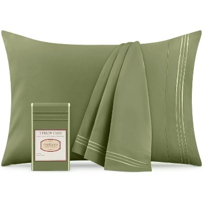 Mellanni Brushed Microfiber Pillowcase Set of 2