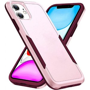 Entronix Case Compatible with iPhone 11 - Soft-Touch Dual-Layer Sleek Cover - 1 of 4