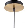 Artcraft Lighting Aurelia 1 - Light Pendant in  Matte Black/Brass - 3 of 4