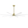 Airsurfer 72" Ceiling Fan with Color-Changing LED Light and Remote - 3 of 4