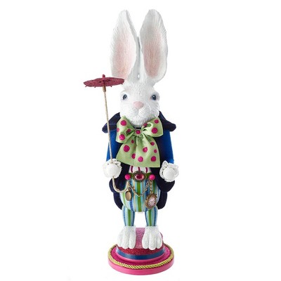 Photo 1 of **MAJOR DAMAGE SEE NOTES**
Kurt Adler 18" Hollywood White Rabbit Nutcracker