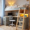 Homy Casa Adjustable Swivel Study Chair for Kids Dorm and Home Office - 2 of 4
