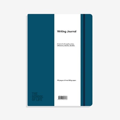 The School of Life Writing Journal - Navy - (Writing Journals) (Paperback)