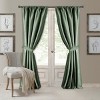 Elrene Versailles Faux Silk Room Darkening Single Window Curtain Panel - Elrene Home Fashions - 2 of 4