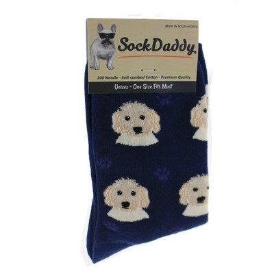 Novelty Socks 15.25" Goldendoodle Socks Premium Soft Quality E & S Pet  -  Socks