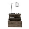 NicBex Floating Nightstand,End Table,Side Table with Drawer and Open Shelf for Bedroom,Living Room - 4 of 4