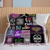 Hachikiko Athletic-Themed Cozy Throw Blanket - 60"x50" Ultra-Soft Lightweight Blanket for Sofa, Bed & Gift Giving - 2 of 4