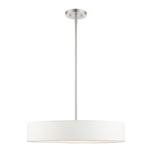 Livex Lighting Venlo 4 - Light Pendant in  Brushed Nickel - 1 of 1