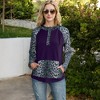 Anna-Kaci Women's Leopard Contrast Relaxed Fit Hoodie with Kangaroo Pocket - 4 of 4