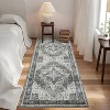 Area Rug - Non-Slip Soft Low Pile Stain Resistant Throw Carpet for Living Room, Bedroom Nursery Dining Room Playroom - 3 of 4
