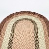 Colonial Mills Marin Braid - Rust 20 In x 30 In Oval Rug Indoor/Outdoor 100% Polypropylene - 3 of 4