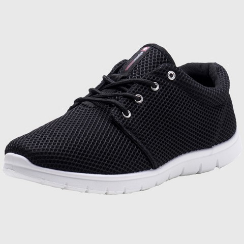 Мужские Alpine Swiss Kilian Men's Walking Shoes | Breathable Mesh Running Shoes | Lightweight Fashion Sneakers | Athletic Tennis Trainers BLK 11