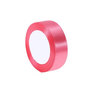 Unique Bargains Ribbons for Crafts Satin Multipurpose for Gift Wedding & Hair Accessories Polyester 866.14"x0.98" 1 Pcs - 1 of 4